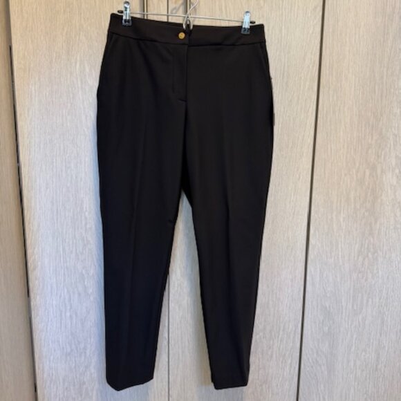 Donna Karan New York Black Slim-Leg Ankle Pants in Size 6 Regular - Picture 3 of 13